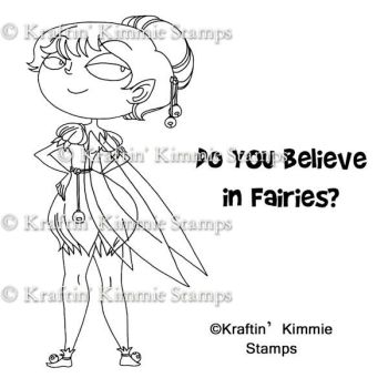 Tinkerbell - Kraftin' Kimmie stamp