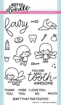 Heffy Doodle - Absotoothly Awesome clear stamps