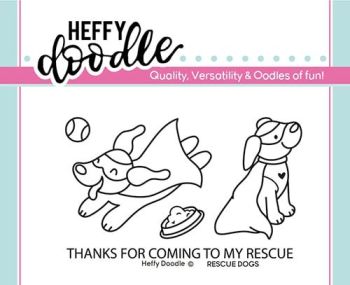 Heffy Doodle - Rescue Dogs clear stamps