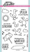 Heffy Doodle - Quack Me Up clear stamps