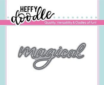 Heffy Doodle - magical word die