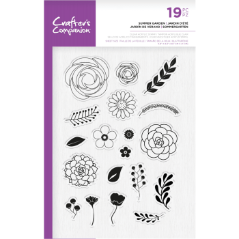 Crafter's Companion Photopolymer Stamp - Summer Garden