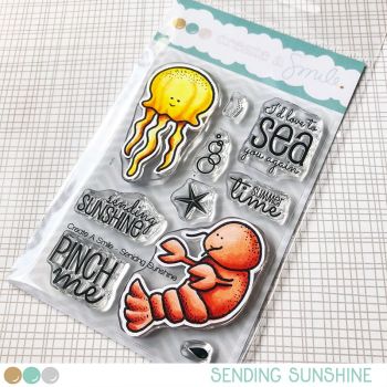 Create a smile - Sending Sunshine clear stamp