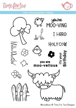 Time For Tea - Moovelous Clear Stamp Set