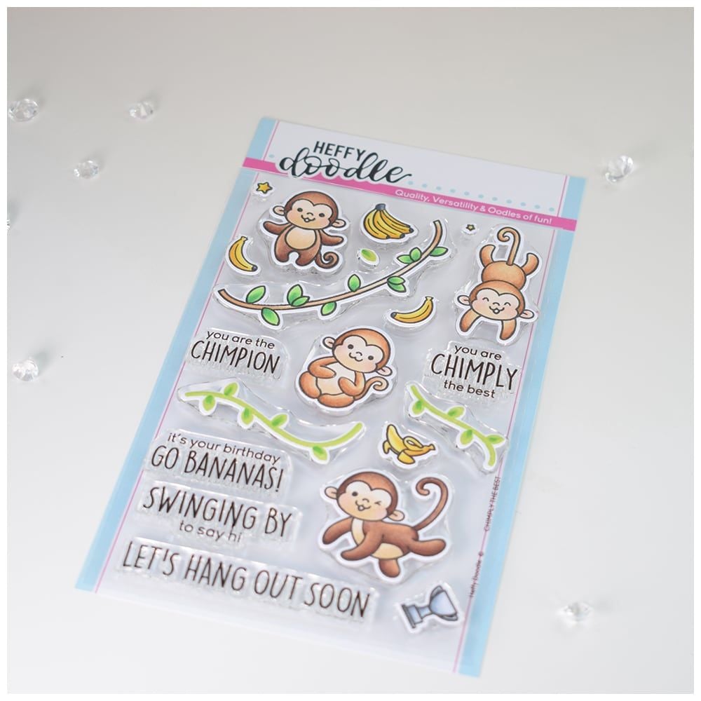 **NEW** Heffy Doodle - Chimply The Best clear stamps