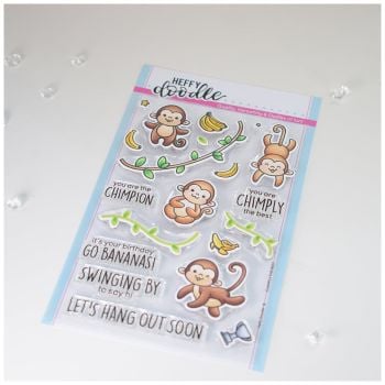 Heffy Doodle - Chimply The Best clear stamps