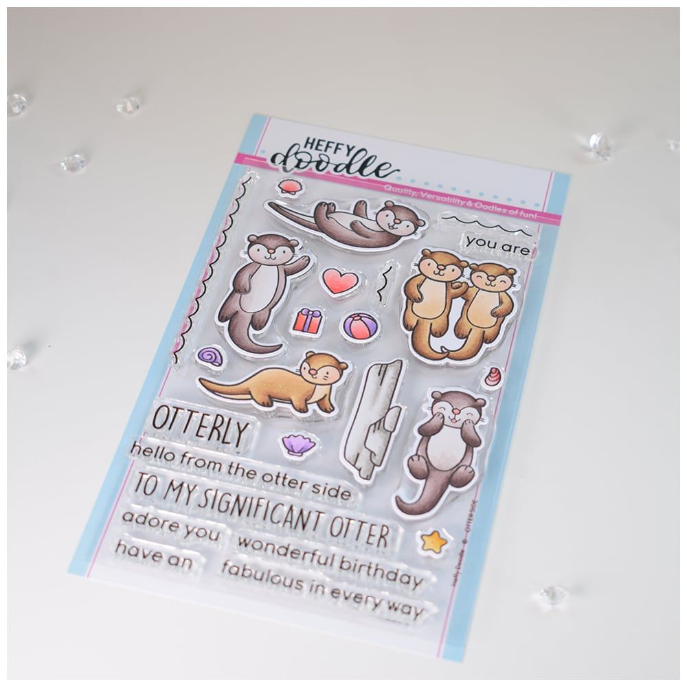 **NEW** Heffy Doodle - Otter Side clear stamps