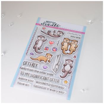 Heffy Doodle - Otter Side clear stamps