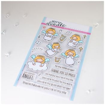Heffy Doodle - My Little Angel clear stamps