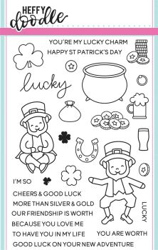 Heffy Doodle - Lucky Friends clear stamps