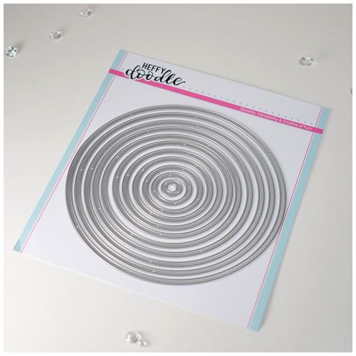 Heffy Doodle skinny circle frame dies