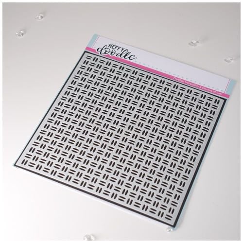 **NEW**Heffy Doodle Wonderfully Woven stencil