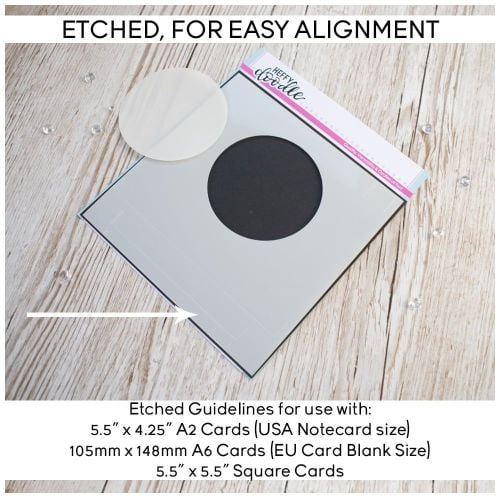 **NEW**Heffy Doodle Circle Masquerade stencil