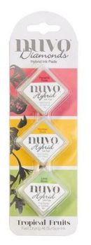 Nuvo - Diamond Hybrid Ink Pads - Tropical Fruits