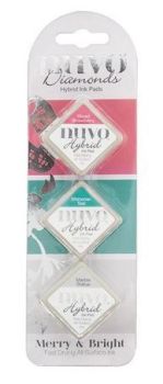Nuvo - Diamond Hybrid Ink Pads - Merry & Bright