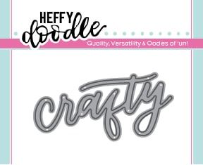 Heffy Doodle - Crafty word die