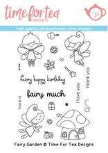 Time For Tea - Fairy Garden Clear Stamp Set