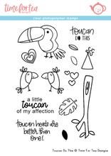 Time For Tea - Toucan do this Clear Stamp Set