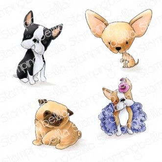 Stamping Bella - Bostons, Pug and Chihuahua