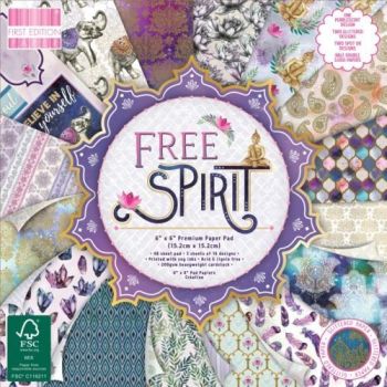 First Edition 6x6 FSC Paper Pad Free Spirit