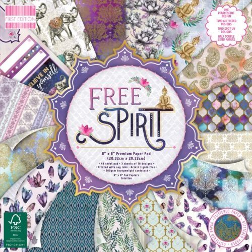 First Edition 8x8 FSC Paper Pad Free Spirit