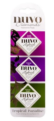 Nuvo - Diamond Hybrid Ink Pads - Tropical Paradise