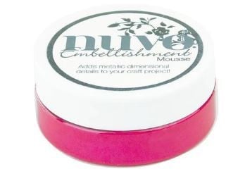 Nuvo - Embellishment Mousse - Pink Flame