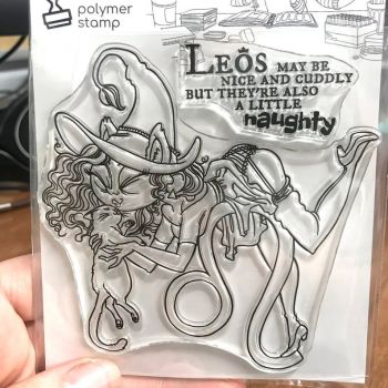 Moonlight Whispers - Naughty Leos - Clear Stamp 