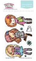 Miss Anya Hello Winter clear stamp set - The Greeting Farm