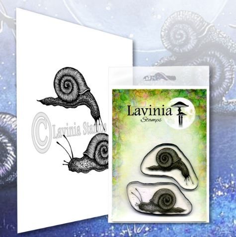 Lavinia Stamps - Snail set