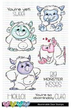 C.C. Designs - Abominable Clear Stamp Set