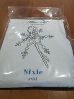 Nixie - Red rubber stamp