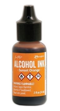 Sunset Orange - Tim Holtz Alcohol Ink