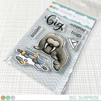 Create a smile - Big Surprise clear stamp