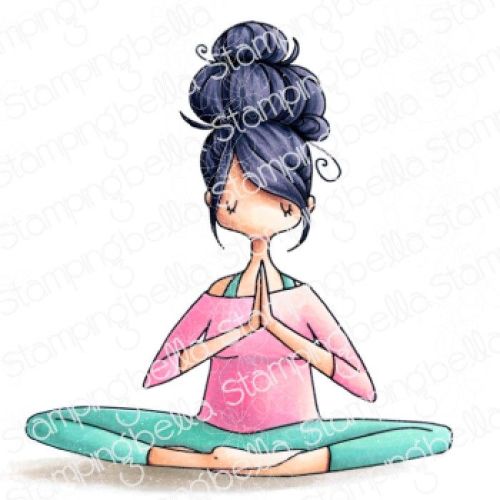 ***NEW*** Stamping Bella - CURVY GIRL NAMASTE