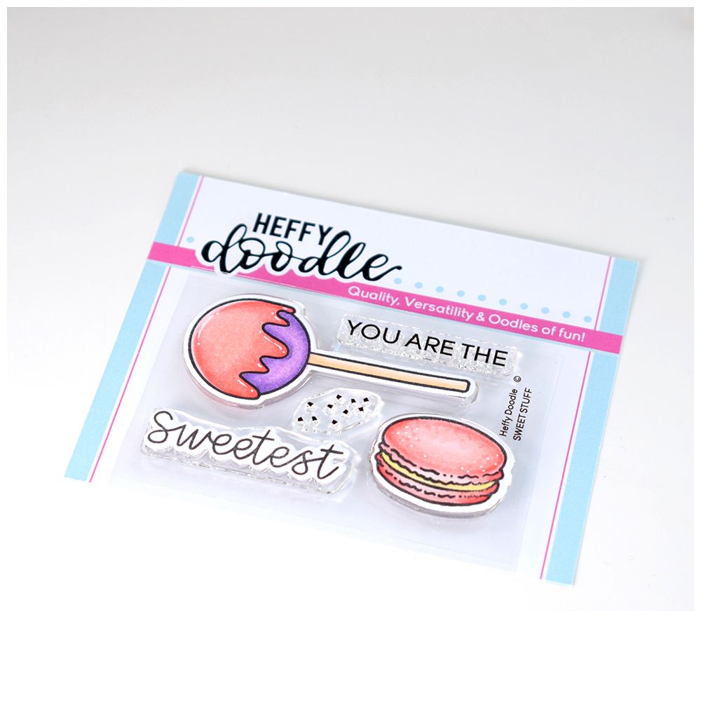 ***NEW***Heffy Doodle - Sweet Stuff clear stamps