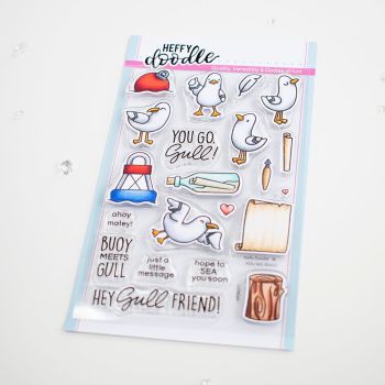 Heffy Doodle - You go, Gull clear stamps