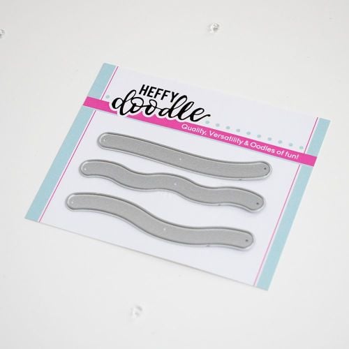 ***NEW***Heffy Doodle - Wavy Water Slides Dies die set