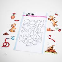 Heffy Doodle - Hot Diggity Dog die set