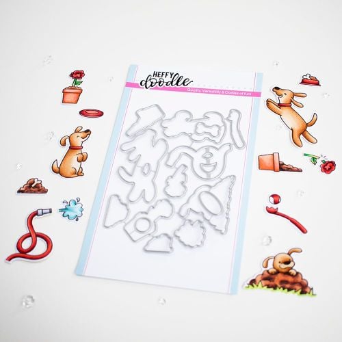 ***NEW***Heffy Doodle - Hot Diggity Dog die set