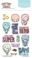 Little heroes clear stamp set - The Greeting Farm