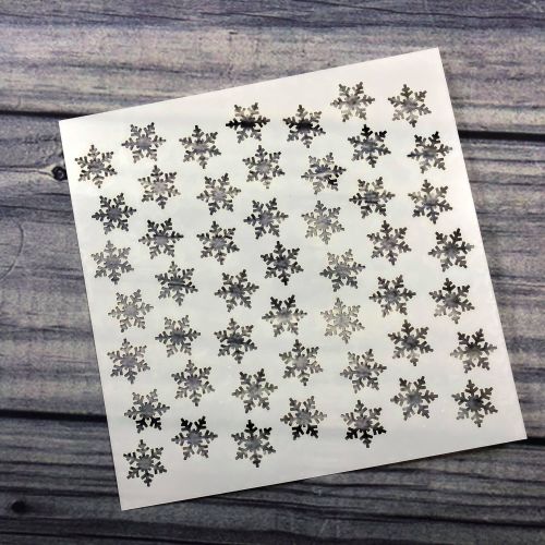 SPARKLING SNOWFLAKES Stencil! - Kraftin' Kimmie
