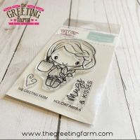 Holiday Anya 6 clear stamp set - The Greeting Farm