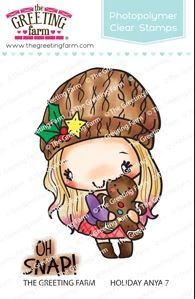Holiday Anya 7 clear stamp set - The Greeting Farm