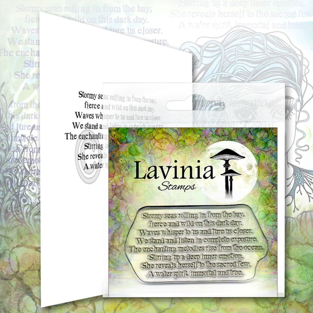 ***NEW*** Lavinia Stamps - Water Spirit Verse