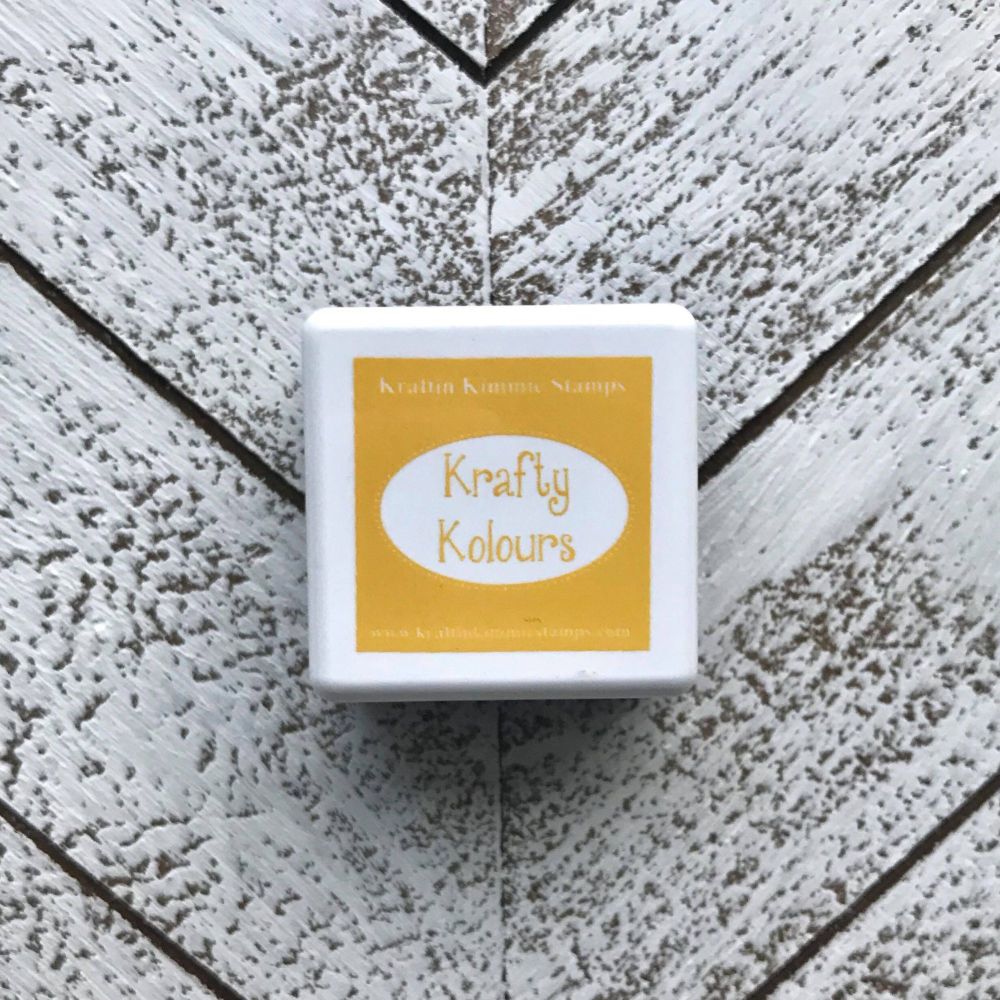 Yummy Yellow Mini Ink Cube! - Kraftin' Kimmie