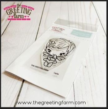 Layla Fairy Bean clear stamp set - The Greeting Farm