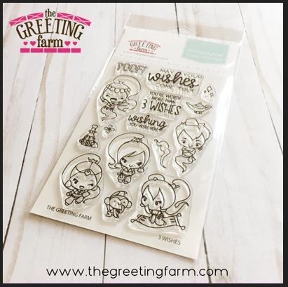 3 Wishes clear stamp set - The Greeting Farm