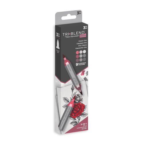 ***NEW*** Spectrum Noir TriBlend Brush - Classic Chic 3pc