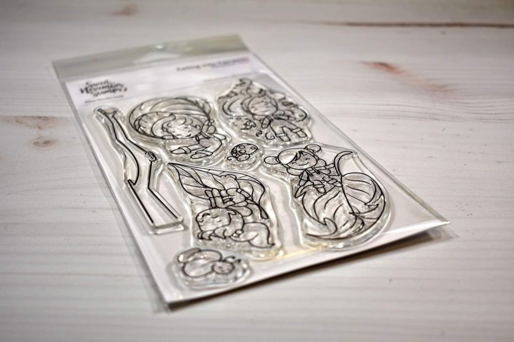 ****NEW****Sweet November - Falling into Fairwees Clear stamp set